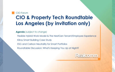 CIO & Property Tech Roundtable | Los Angeles (by invitation only)